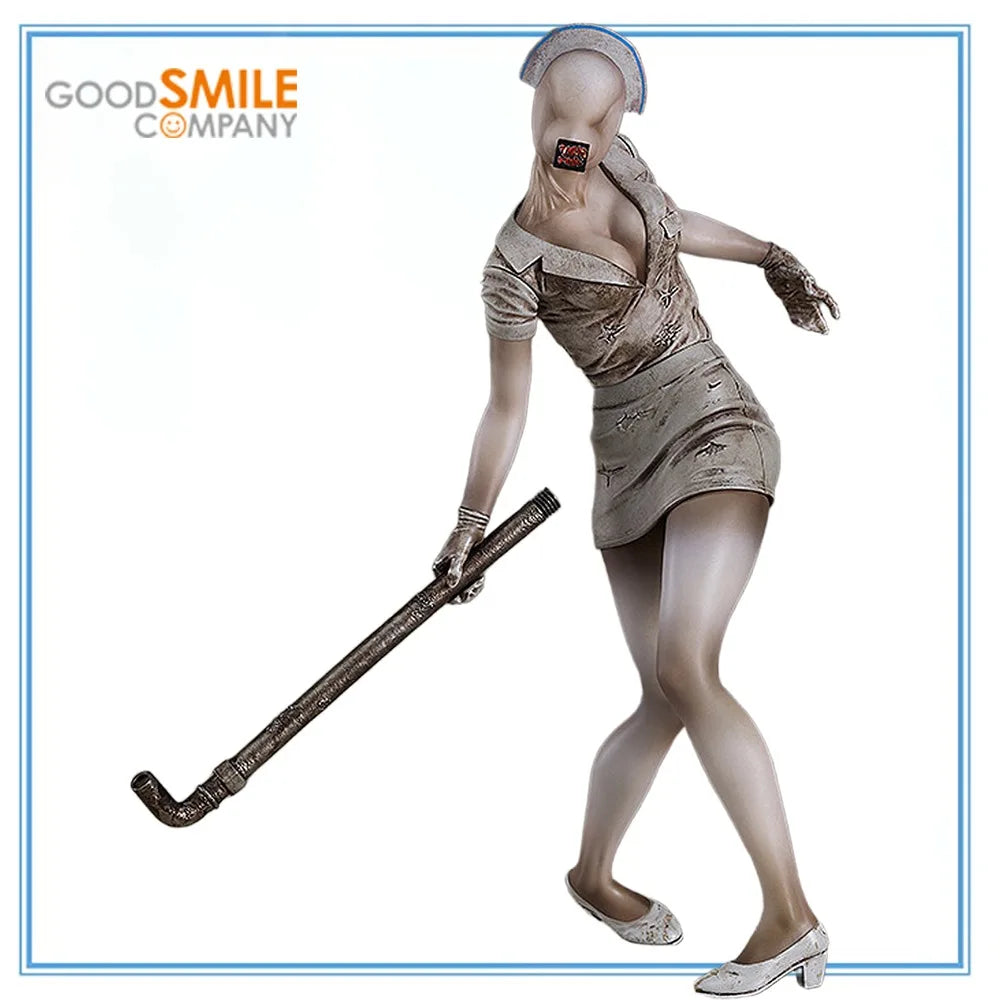 100% Original in Stock Good Smile Company Pop Up Parade Silent Hill 2 Bubble Head Nurse Anime Figure Collection Series