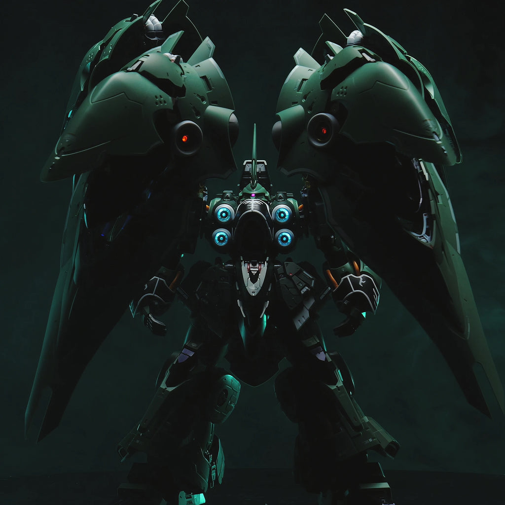 In Stock AXIS MODEL WORKS OSIRIS AERIAL DOMINATOR 1/100 Assembling Movability Model Toys Mecha NZ-666 Kshatriya LED LIGHTING KIT