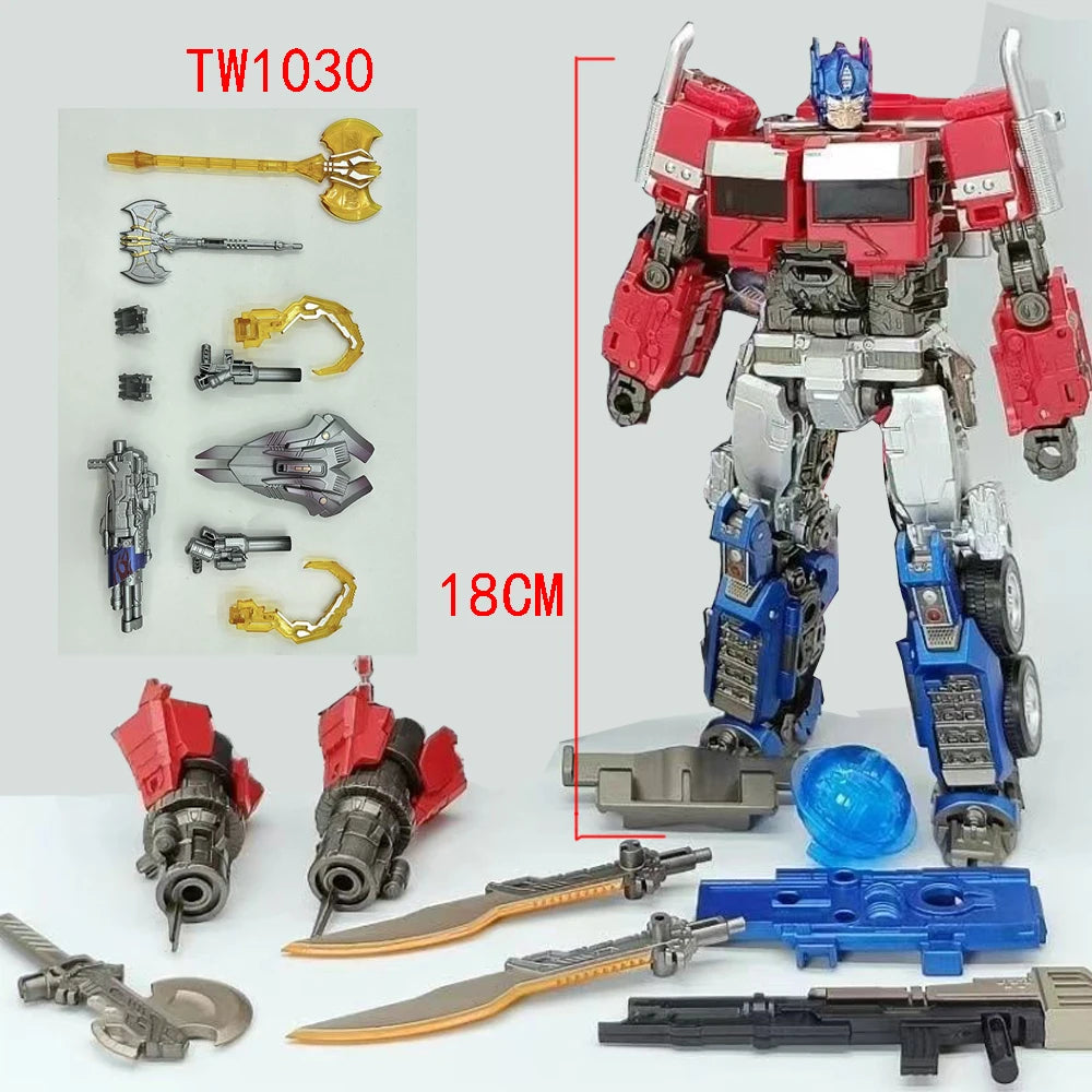Transformation Robot BAIWEI TW1030 Optimus Commander SS102 Action Figure Anime Model Toys