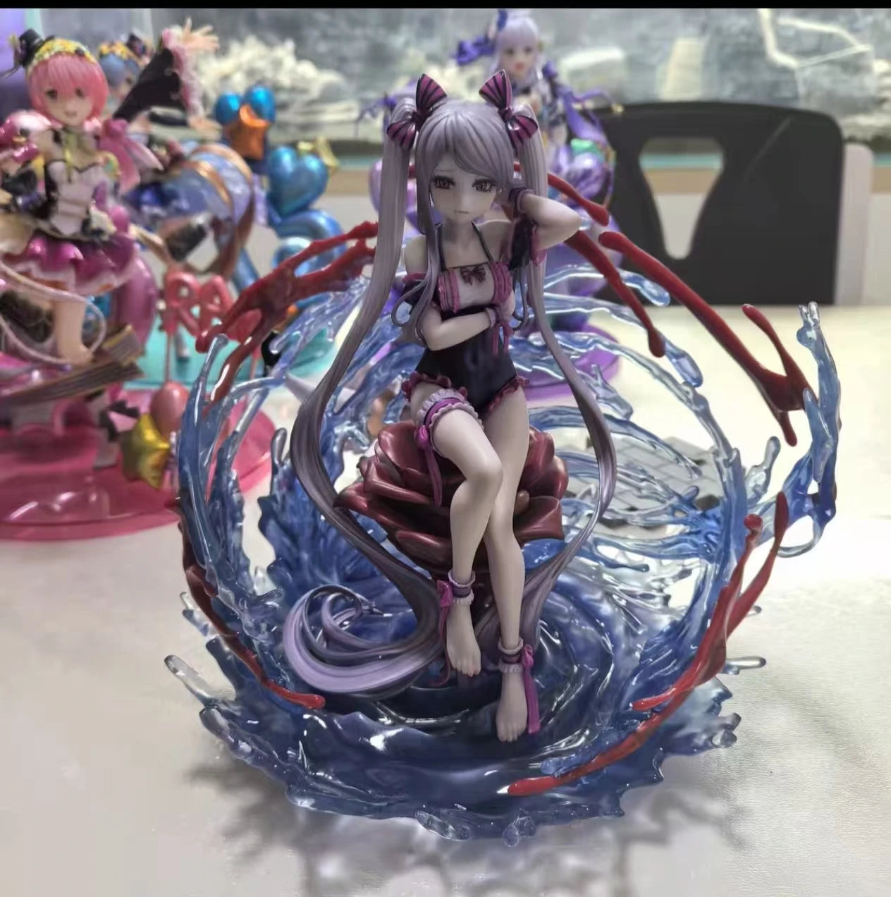 In Stock Original Genuine F：NEX OVERLORD Shalltear Anime Figure Models Toys Collection Doll Festival Gifts Character Doll Gift