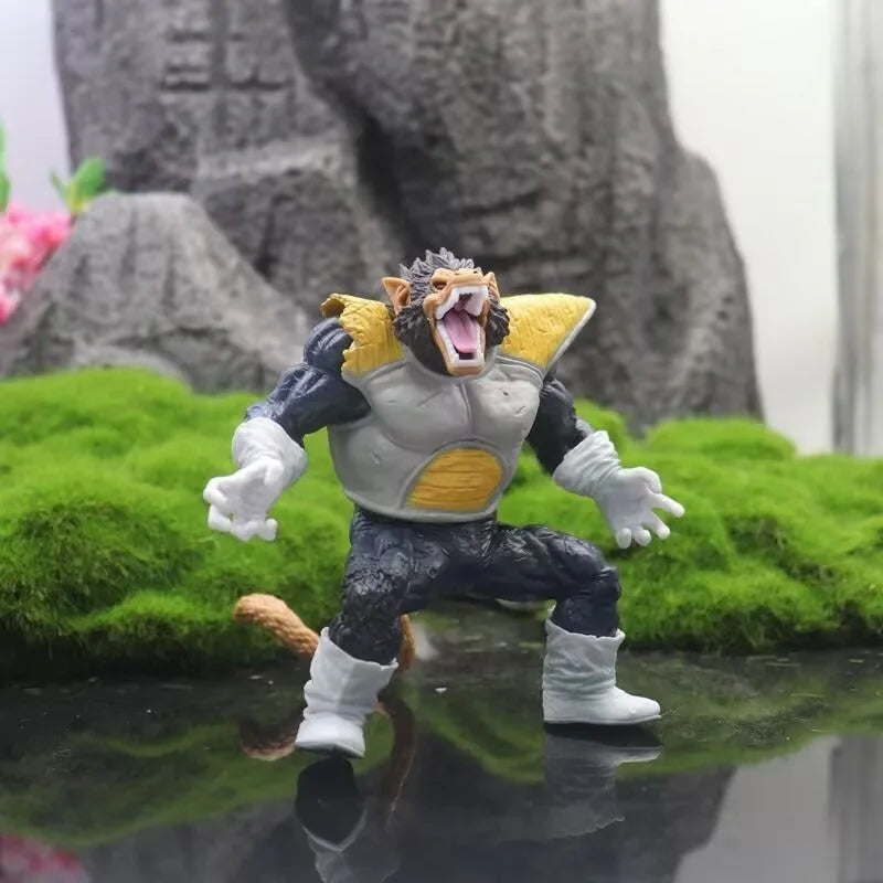 Dragon Ball Anime Golden Ape King Kong Transformierbares Desktop-Ornament Handgefertigtes Modell Actionfigur Sammlerspielzeug Geburtstagsgeschenk