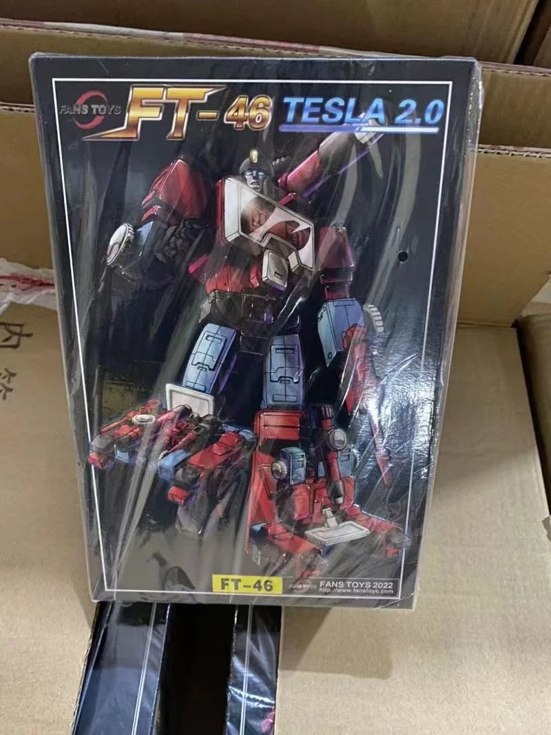 NEW Transformation FansToys FT-46 FT46 Perceptor 2.0 G1 MasterPiece MP Action Figure Robot Toy With Box