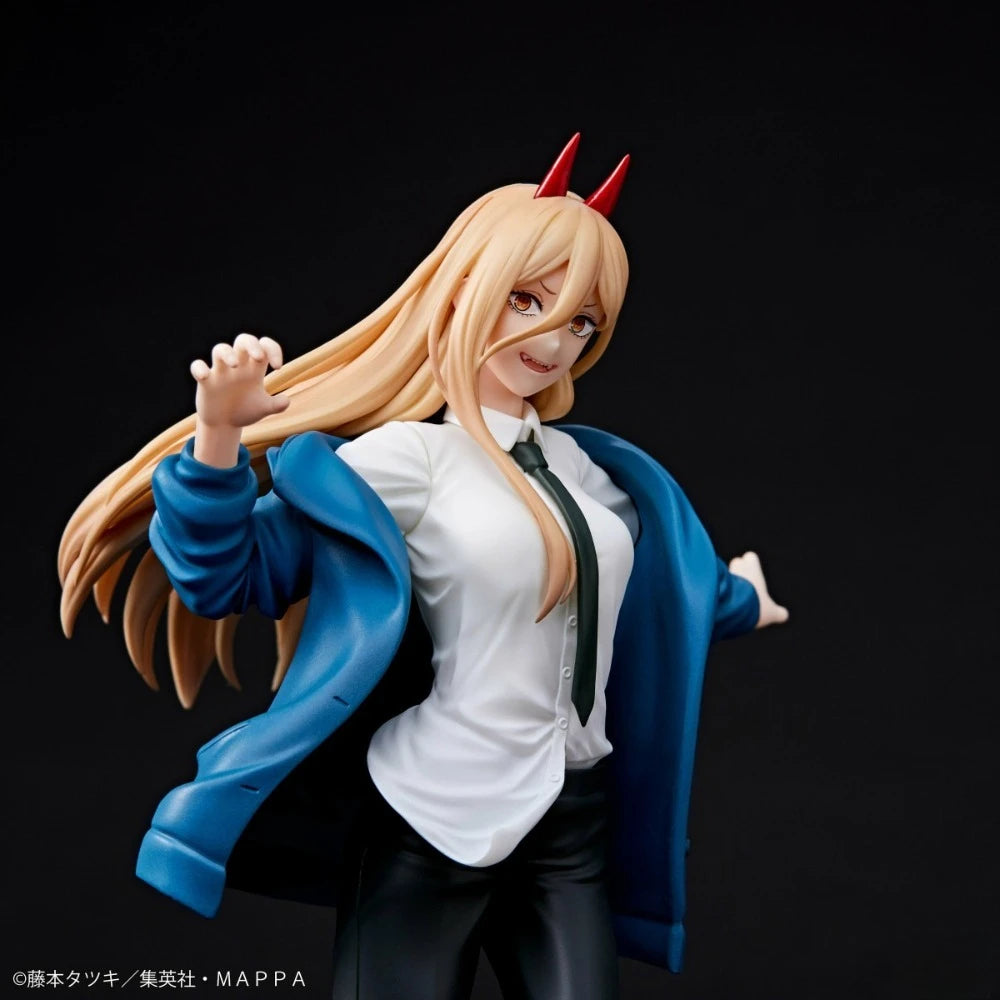 In Stock Taito Original Genuine Anime Girl Chainsaw Man Power Blood Demon 18cm Collections Model Toys Figure Birthday Gift