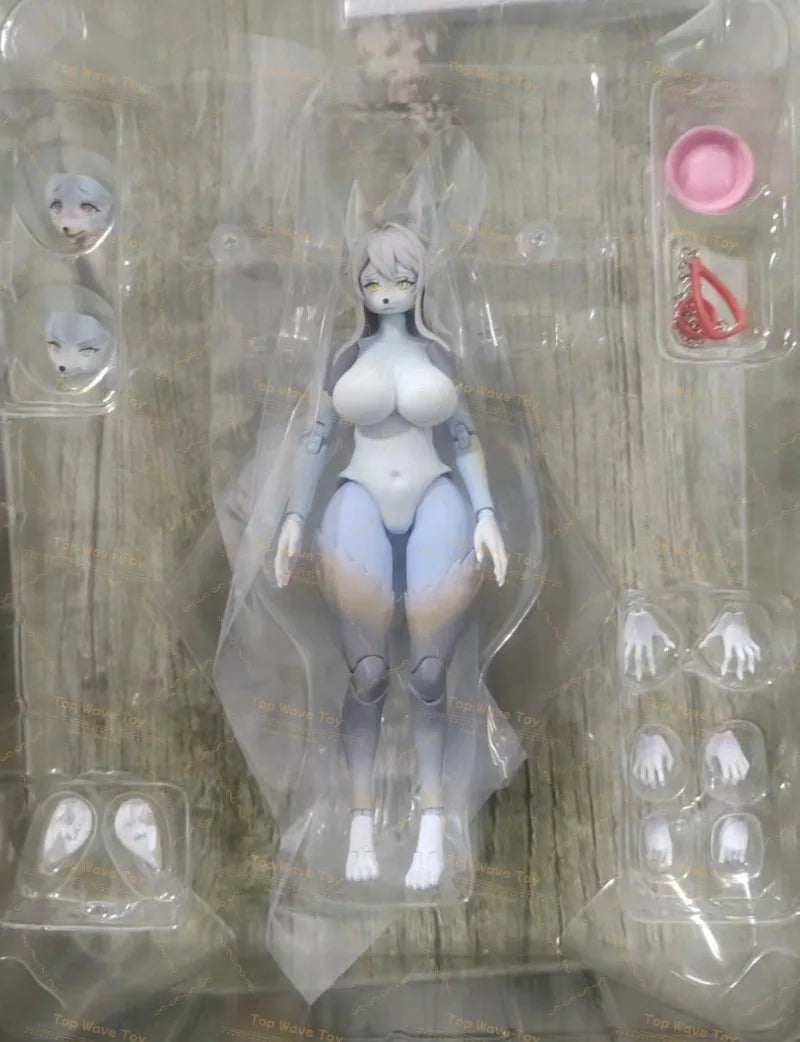 NEW STOCK KEYAKI Hobby 1/12 Scale The Fruit Series Of The Enchanting Beast Female Soldier Yukiyoshi Full Set 6in  Action Figure