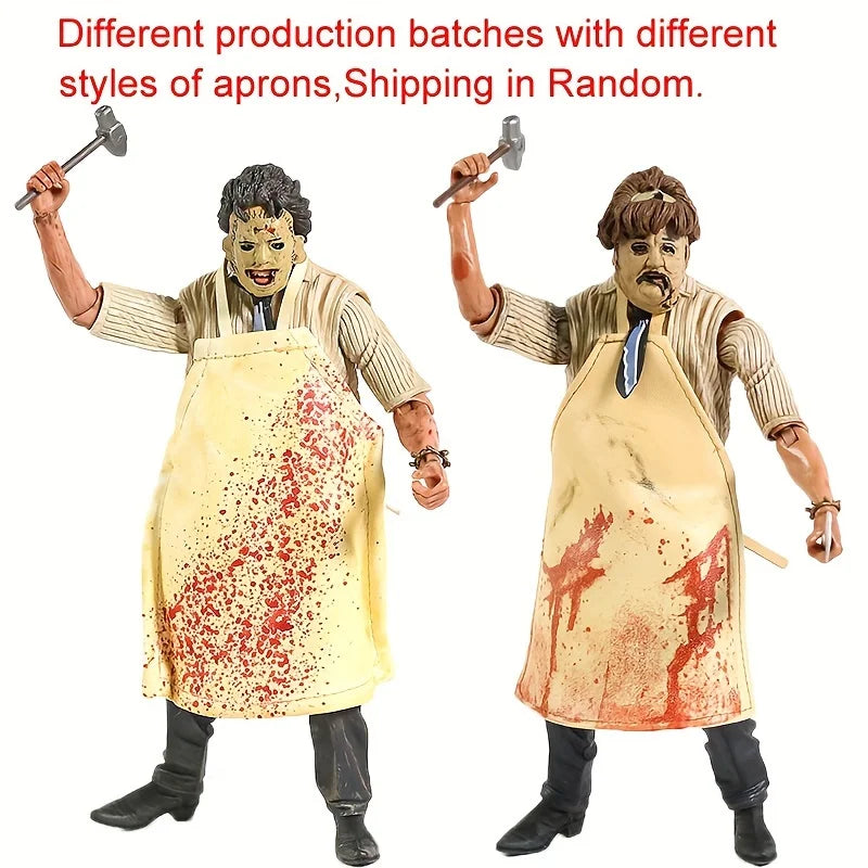 NECA Ultimate Leatherface PVC Action Figure Model Toys Doll for Collectible