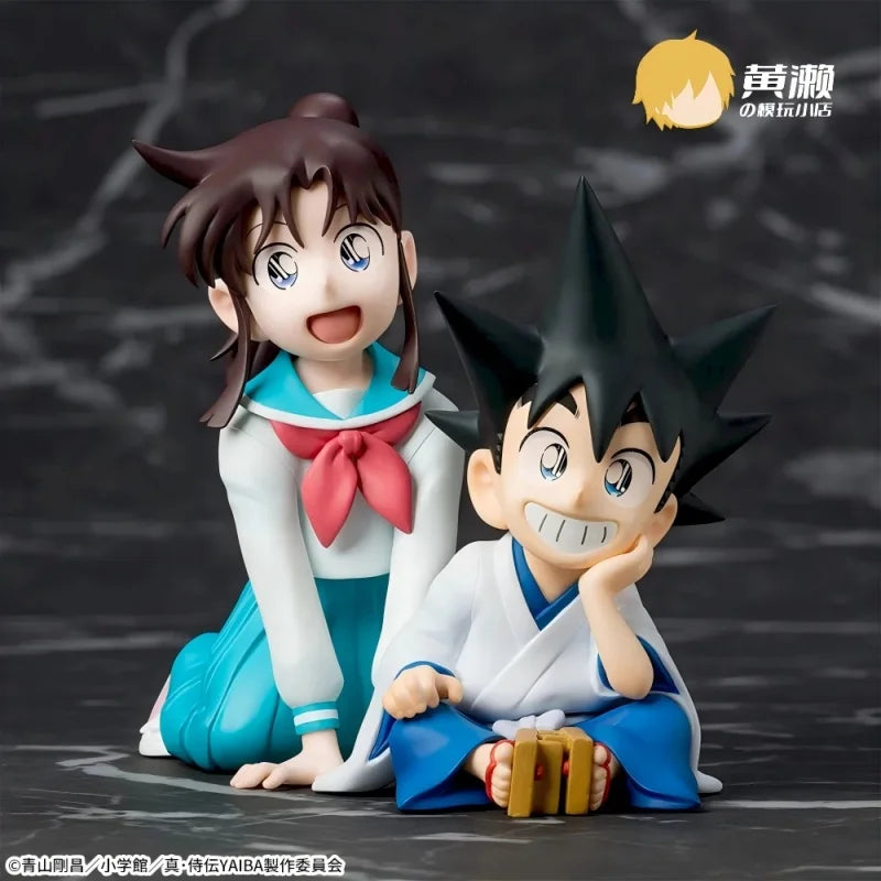 SEGA Shin Samurai Den YAIBA Chokonse Premium Figure "Mine Sayaka" "Iron Blade" Garage Kit Gifts Toys Model toy