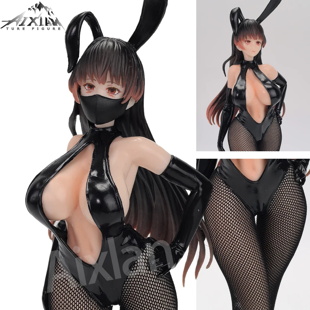 Aixlan BearPanda Figure Sexy Bunny Girl Chasing Eyes 23cm PVC Action Figure Amine Birthday Gift Collectible Figurine