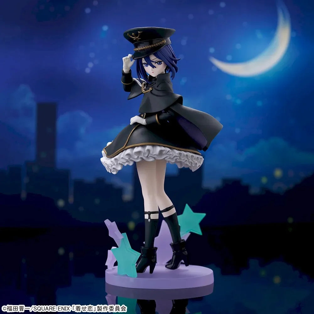In Stock SEGA Luminasta My Dress-Up Darling Sajuna Inui -Black Lily- 19CM PVC Anime Action Figures Model Collection Toy