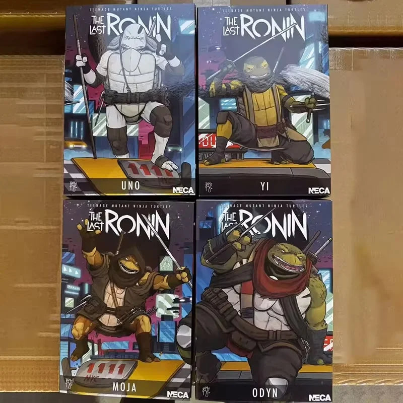 NECA Teenage Mutant Ninja Turtle Action Figure TMNT The Last Ronin Figuras Uno Yi Moja Odyn Figurine Anime Model Original Gift
