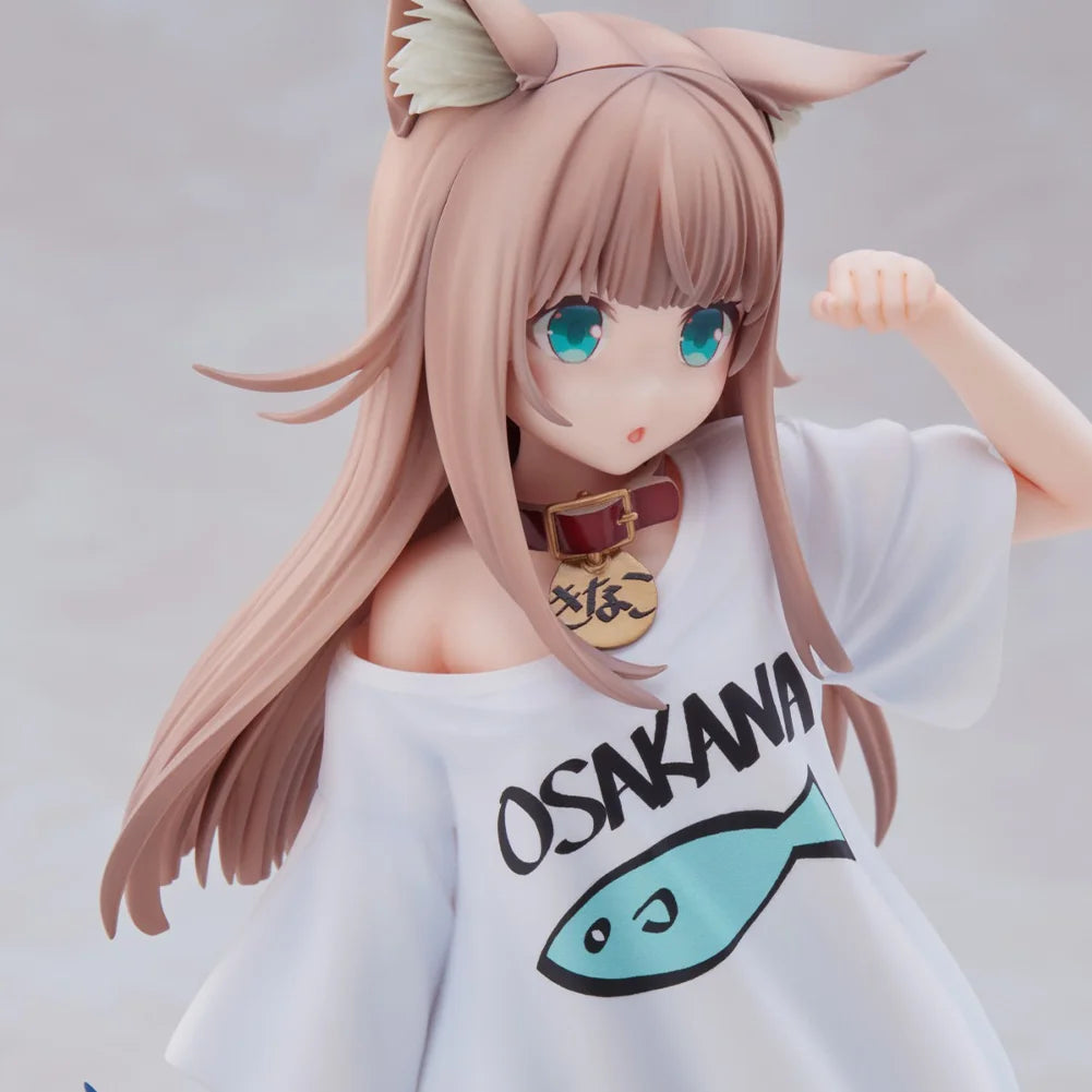 Anime-Figur, meine Kinako-Figur, stehende Haltung, verkleide eine Katze, Actionfigur, Katzenspielzeug, Modellsammlung, Schreibtisch-Ornament, Geschenk