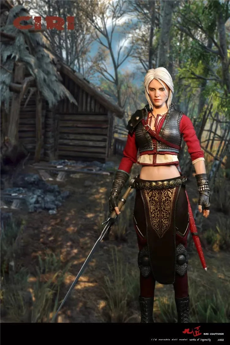 Nine Craftsmen J-002 1/6 Female Soldier CIRI Armor Version Model Toy Full Set 12'' Action Figures In Stock