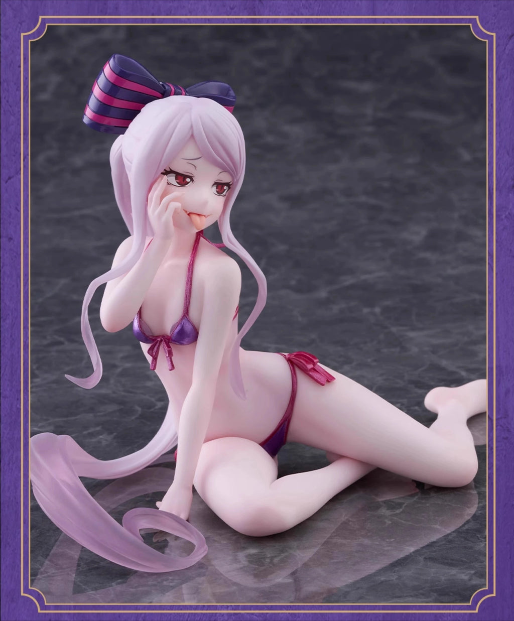 Auf Lager TAITO Coreful Overlord Shalltear Badeanzug Ver Desktop Süße Puppe Kawaii Anime Figuren Geschenk Spielzeug Modelle PVC Sammlerstück