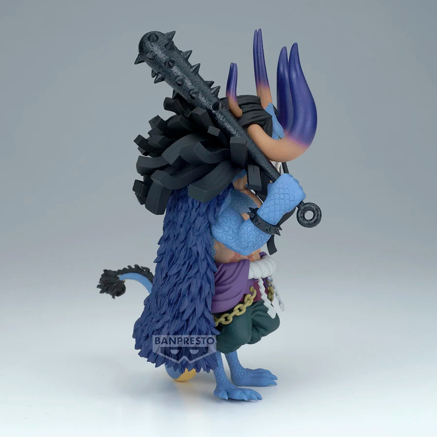 Banpresto One Piece Anime Figurines World Collectable Figure Special Kaidou PVC Action Figures Collectible Model Toys