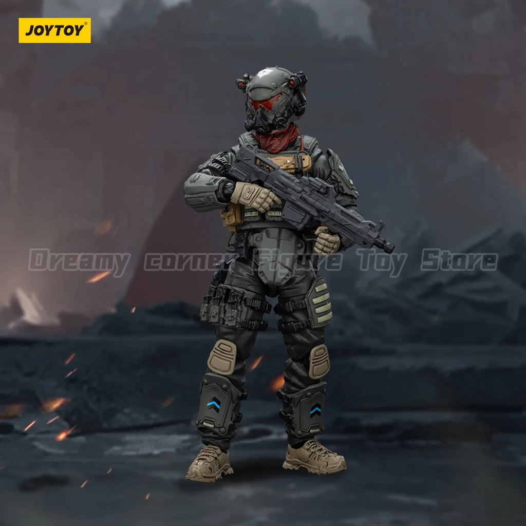 【In stock】JOYTOY Stellar Scar Assault Team Darksilicon Firesulfur Gravelgold Titanite Ghostmanganese 1/18 Action Figure Toys