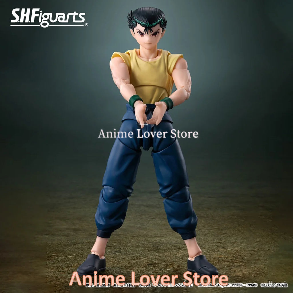 Bandai Original SHFiguarts SHF YuYu Hakusho Yuusuke Urameshi Younger Toguro Anime Figure Toys