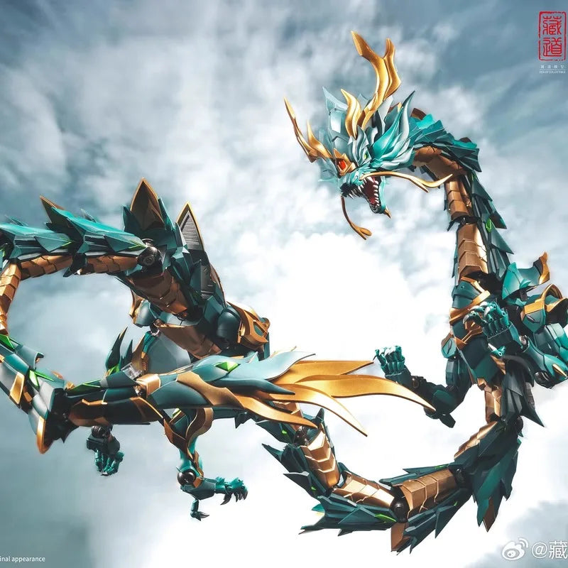 Limited Edition Zangdao Models Azure Dragon & Green Dragon Combat Version - Articulated Four Symbols Mecha Collectible Toy Gift