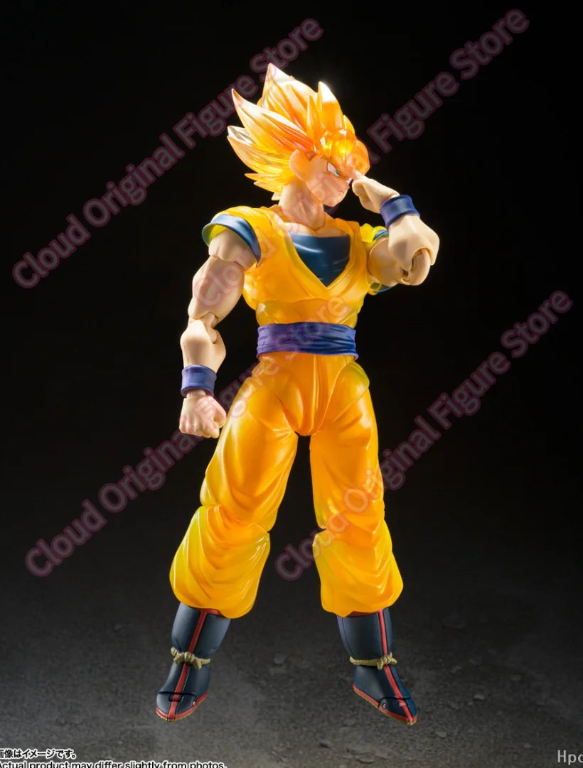 In Stock 100% Original Bandai SHF Dragon Ball Z TAMASHII NATIONS STORE Anime Figure Collectible Model Toys Hobby