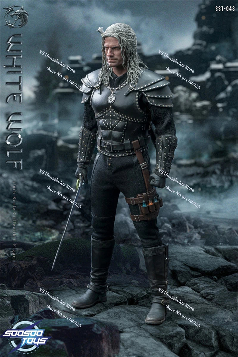 Soosootoys SST048 1/6 Geralt Henry Movable Action Figure Fiction Movie Wolf Wizard Delicate 12" Full Set Soldier Fans Collection