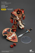 【SF】JOYTOY 1/18 Action Figure Warhammer 40K  Blood Angels Crimson Paladins Squad Crimson Paladin 3  Prime Model Toy Gift