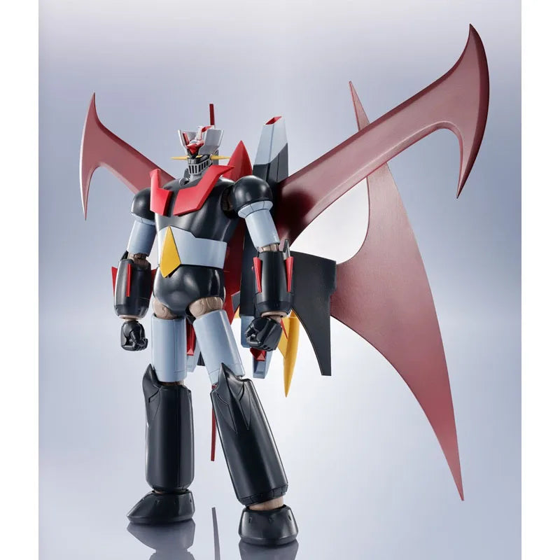 In Stock Genuine Bandai Robot Spirits Model Kit Mazinger X Jet Scrander Anime Action Figure Collection Finished Model Toys Gifts