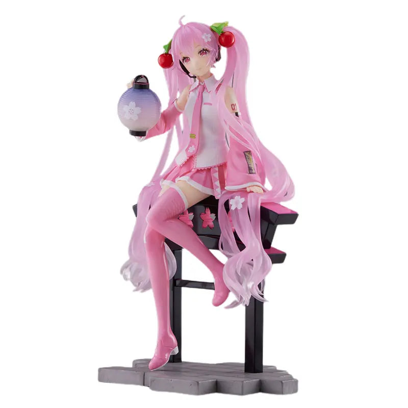 В наличност FuRyu SEGA TAiTO Hatsune Miku PVC серия Hatsune Miku кукла 14-18CM аниме екшън фигурки модел колекция играчка