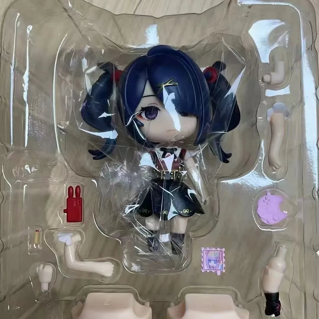 Needy Girl Overdose Nendoroid Articulated Chibi Action Figure Car Pc Desktop Ornament Doll Collectible Model Trendy Toy Gift