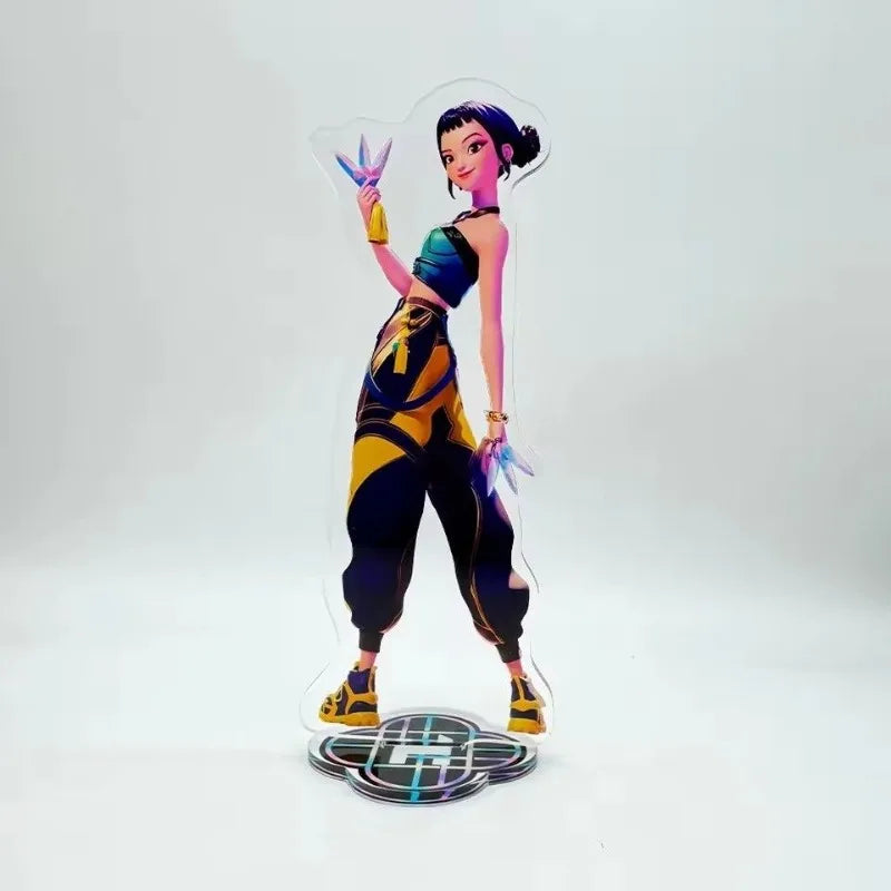 Anime Kpop Demon Hunter Standing Brand Acryli Rumi Mira Zoey Goods Model Standing Brand Toys Ornament Fashion Home Decor Gift