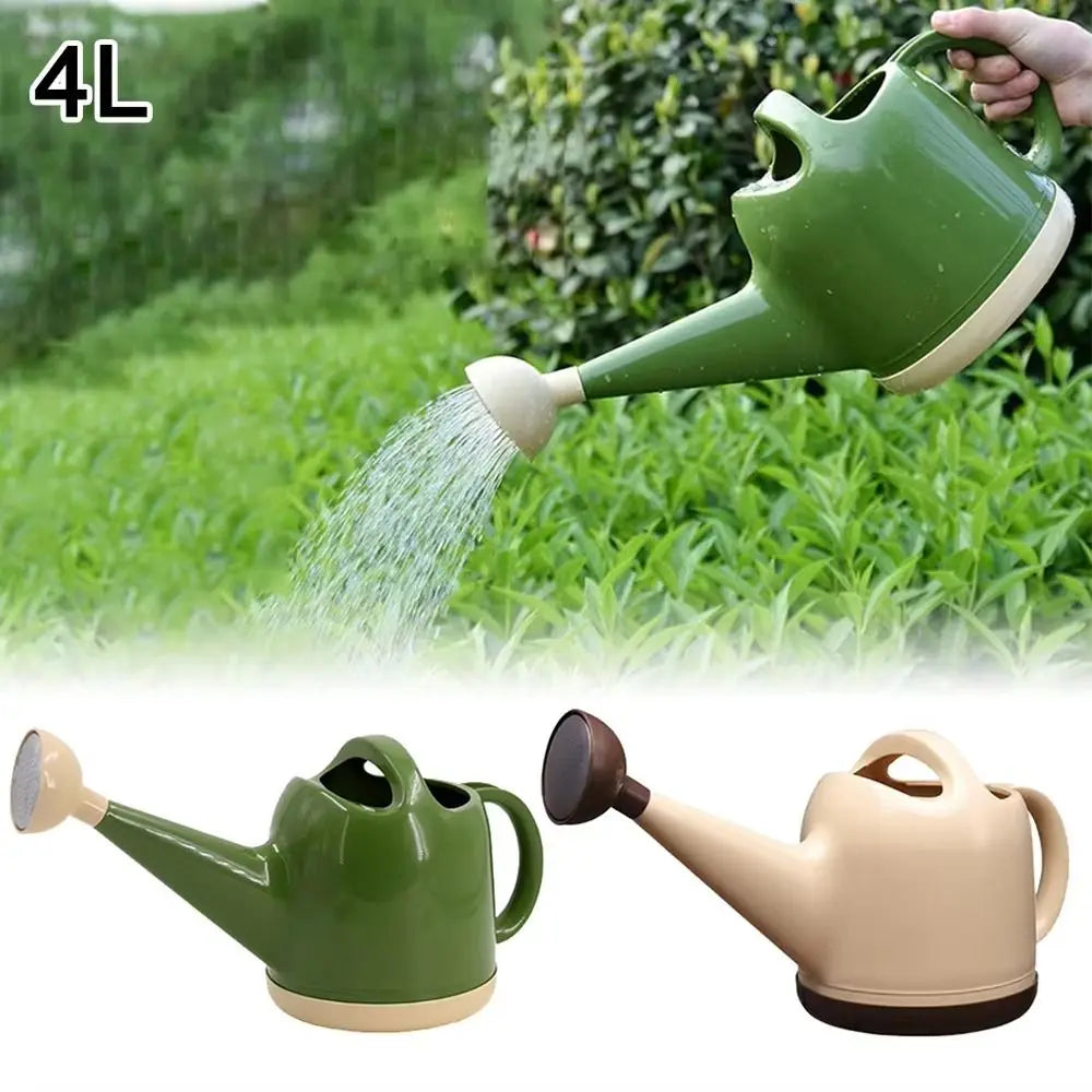 1Pcs 4L Watering Can With Handle Detachable Spray Head Watering Pot With Long Spout Home Garden Tool