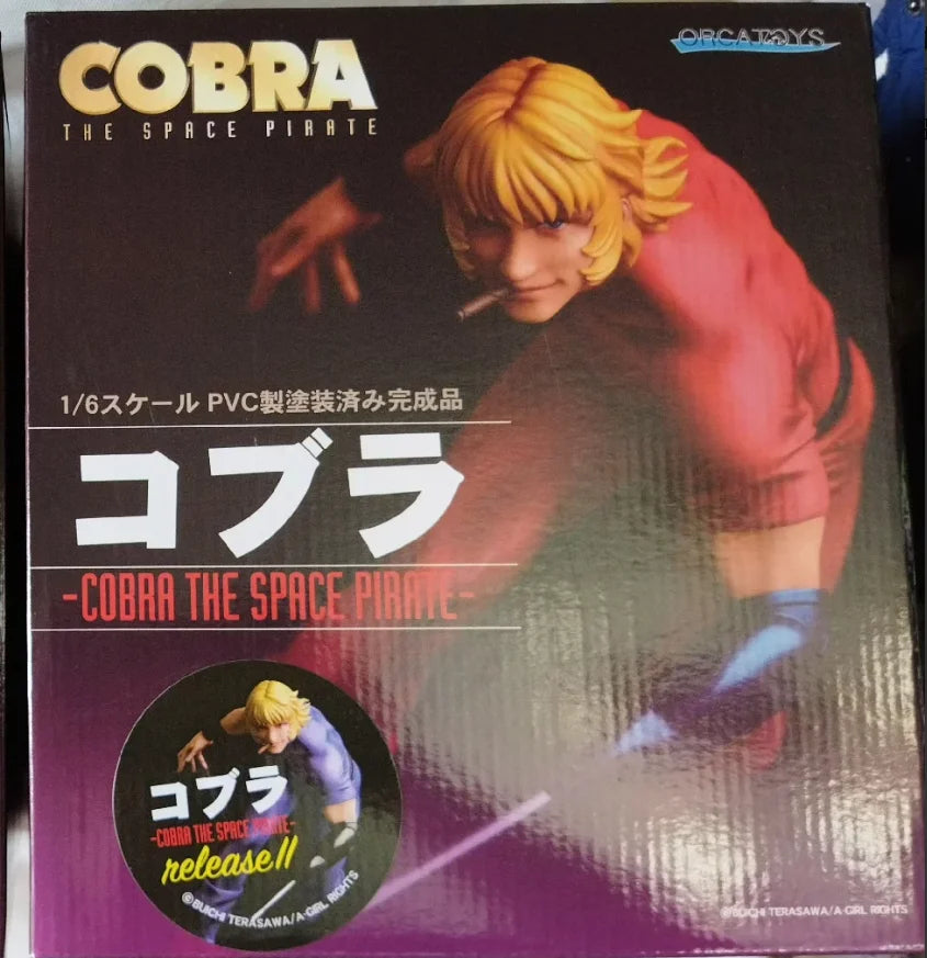 Original Orcatoys Cobra Cobra The Space Pirate  Anime Figure Release 2 Collectible Figure Pvc Anime Model Movable Toy Boy Gift