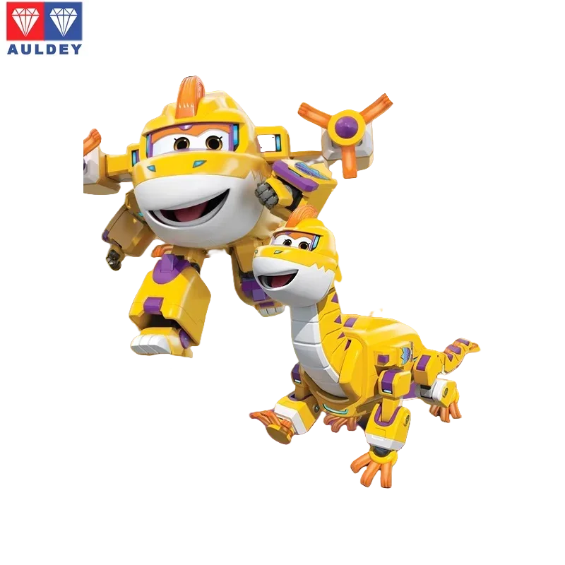 Genuine Auldey Super Wings Series, Pointy Dino Giant Transforming FirefighterKids Educational Robot Toy Kids Interactive Toy Set