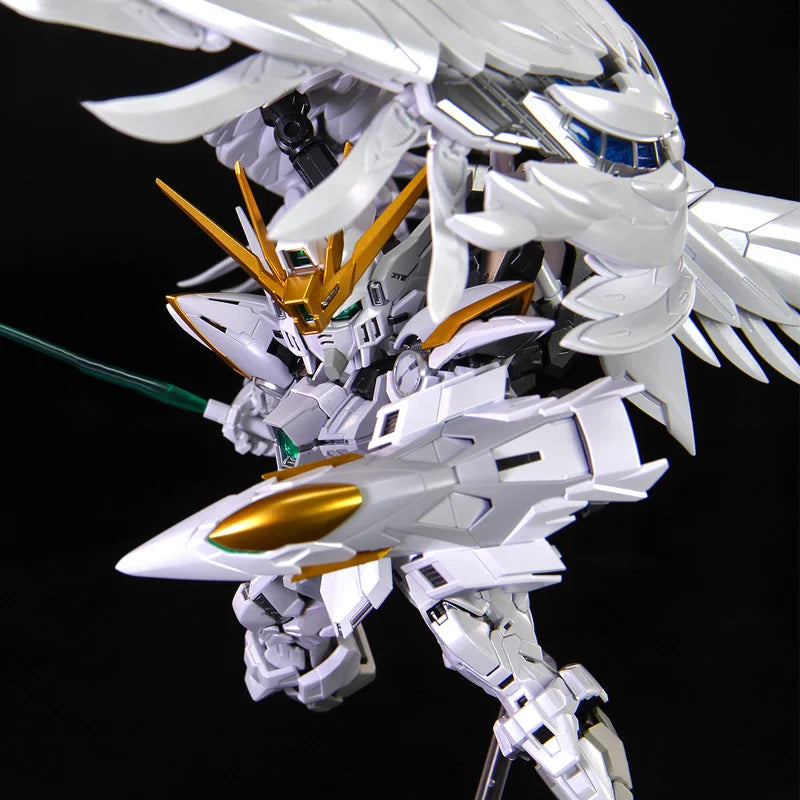 MGSD XXXG-00W0 Zero EW Series Garage Kit Anime Peripheriegeräte Handbuch Actionfigur Modell Desktop Ornament Otaku Anime Sammeln Geschenke