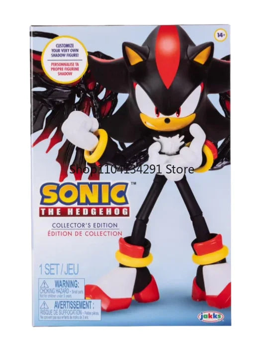 Original JAKKS Sonic The Hedgehog 5-inch Articulated Action Figure Collectible - Rare Birthday Gift for Kids
