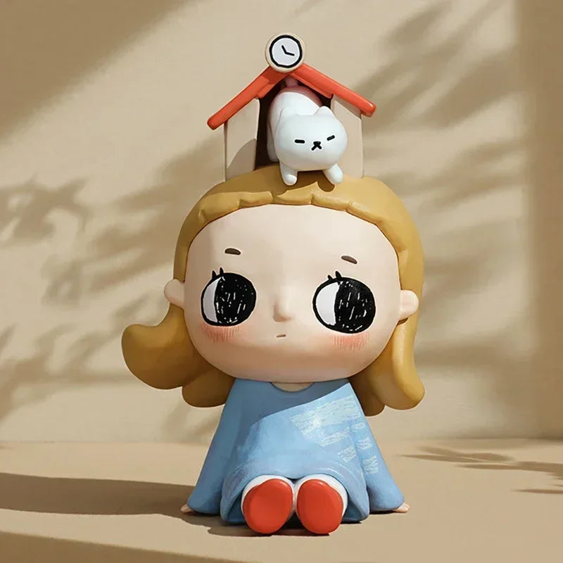POP MART Nyota Growing Up By Your Way Serie Blindbox Spielzeug Kawaii Anime Actionfigur Überraschungs-Mystery-Box Puppen Mädchen Geschenk