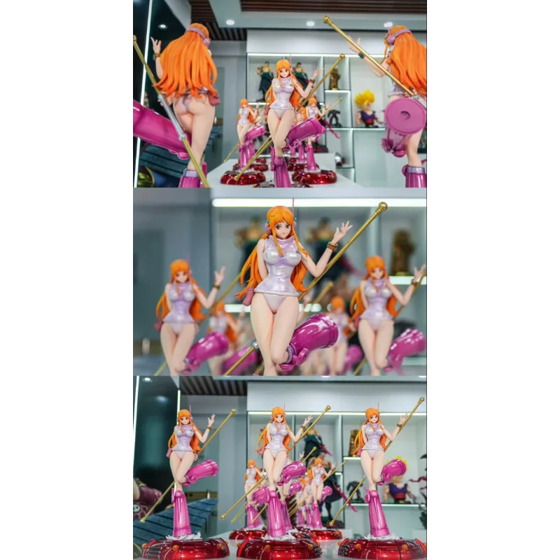 JT Studio 33CM Nami Figure ONE PIECE Nami Anime Figures Egghead Island PVC Statue Collection Model Toys Room Decoration Gifts
