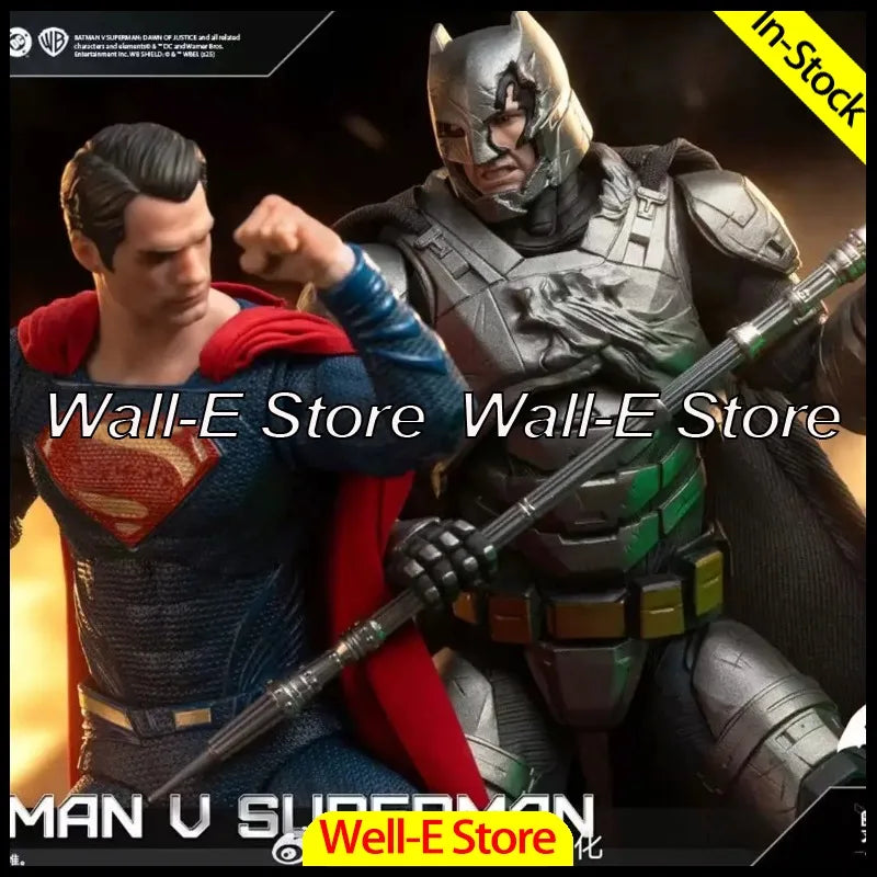 In Stock 24 hours delivery Genuine 1/9 Scale Fondjoy DC Hero Batman V Superman BVS Deluxe Set Anime Action Figure Model Movable
