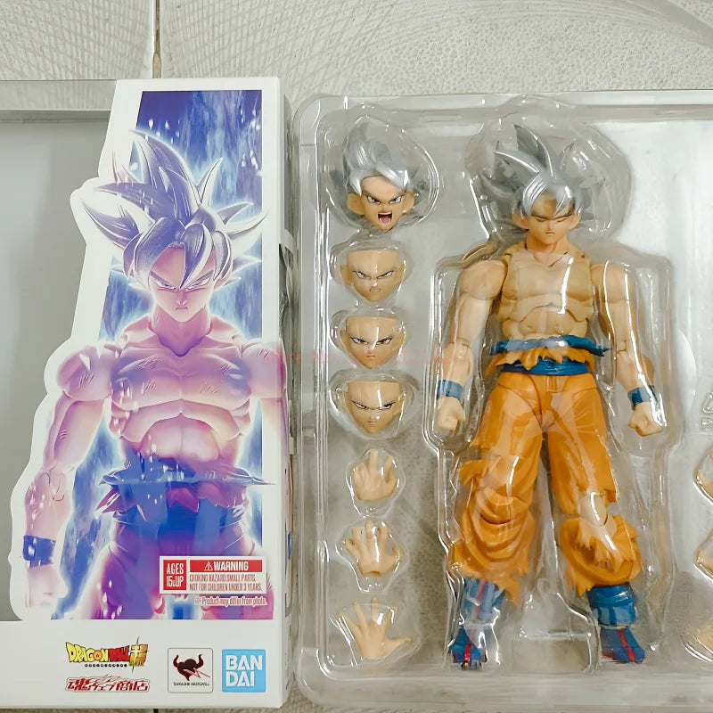 New Original Bandai-Figura Vj30 S.H.Figuarts De Dragon Ball Z Son Goku Ultra Instinct Super Saiyan Edition Toys Collection Gifts