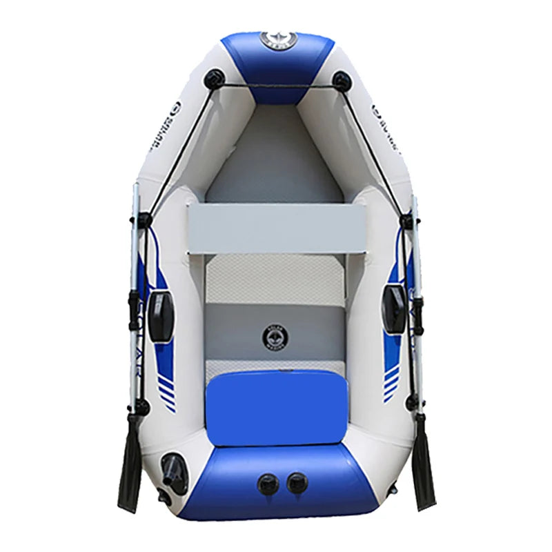 SOLARMARINE Inflatable Racing Boat, PVC Material, Laminated Wear-Resistant, Fishing Kayak, Oars Pump, 0.7mm, 200cm, 2 Persons