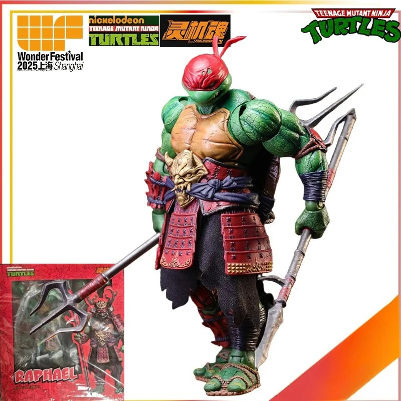 Spot SaleLINGJISou Original2025  Teenage Mutant Ninja Turtles Series Character Model Toy Gift Collectionin Stock