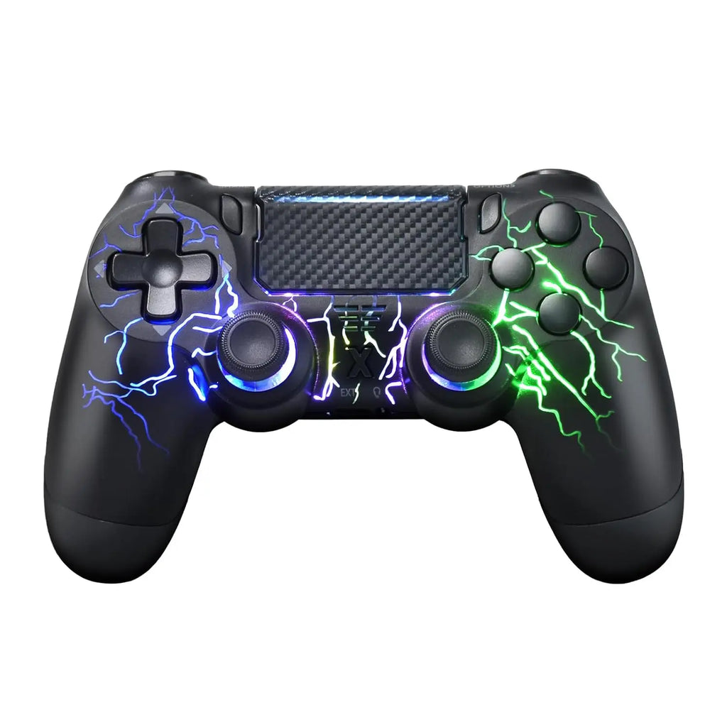Wireless Controller BG-4 for PS4 with Touch Pad,Hall joystick,9 Lights&3.5MM Audio Jack,Wireless Controller for PS4/PS3/PS5