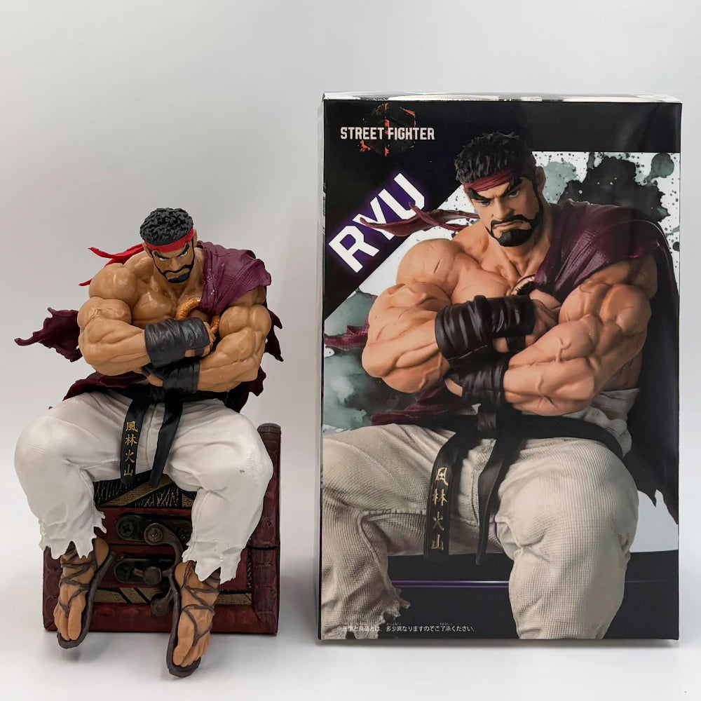 14 см фигурка от аниме играта Street Fighter Ryu, екшън фигурка Storm, колекционерска фигурка, модел кукла, играчка