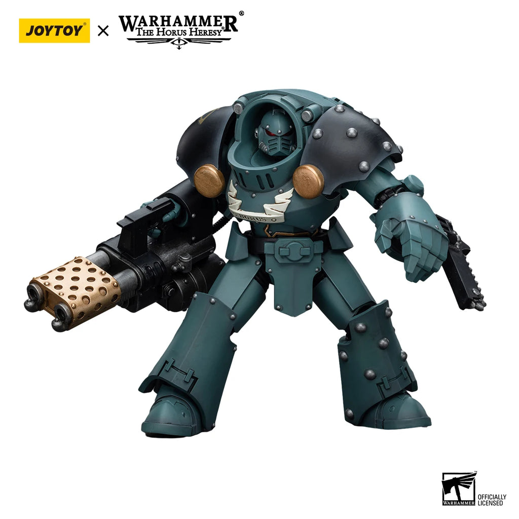 JOYTOY Warhammer The Horus Heres 30K 1/18 Action Figures Sons Of Horus Tartaros Terminator Squad Anime Model Toys Gift