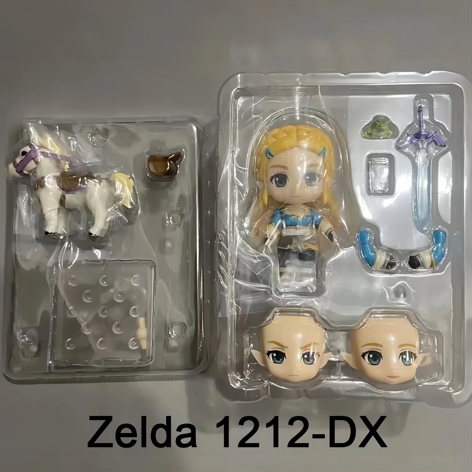 10cm #1212 The Legend of Zelda:Breath of The Wild Zelda Action  Figure #733-DX Link Anime Figure PVC Collection Model Doll Toys