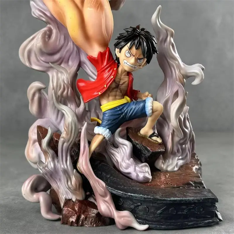 One Piece Аниме 30см Монки Д. Луфи Екшън Фигурка - Big Fist Gear 3 PVC Модел Статуя Колекционерска играчка Кукла за фенове