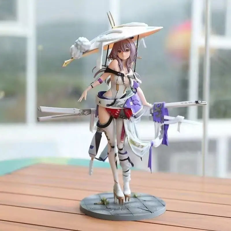 25CM Goddess of Victory: Nikke  Crimson Lotus  Limited Edition GK Model  Figure Art Toy Statue Collectible Merchandise Toy Gift