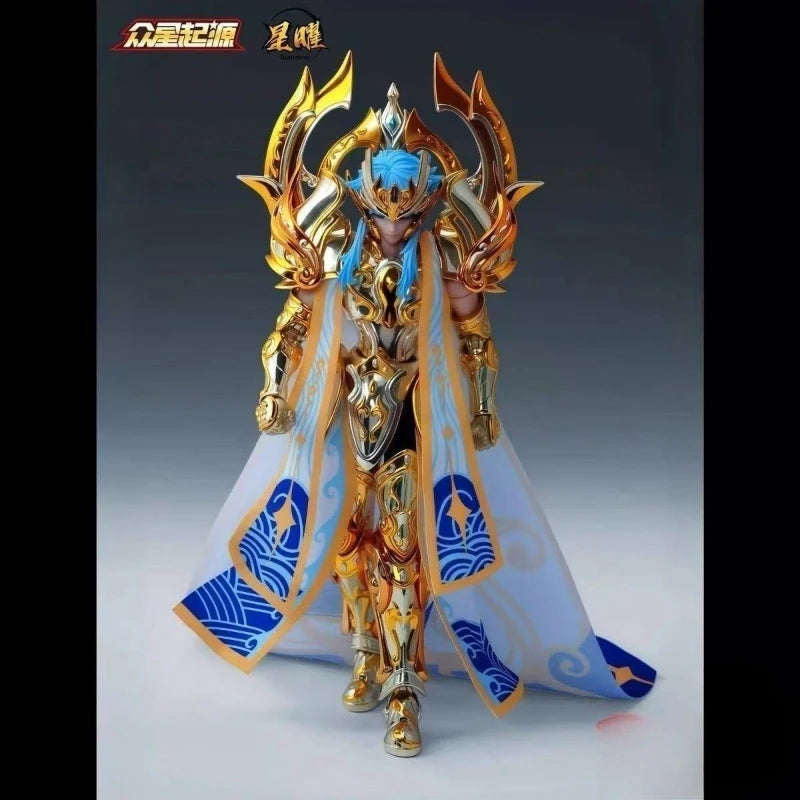 Toypoint Saint Seiya Myth Cloth Soul of God SOG EX Aquarius Camus with Object Action Figure Knights of Zodiac TP