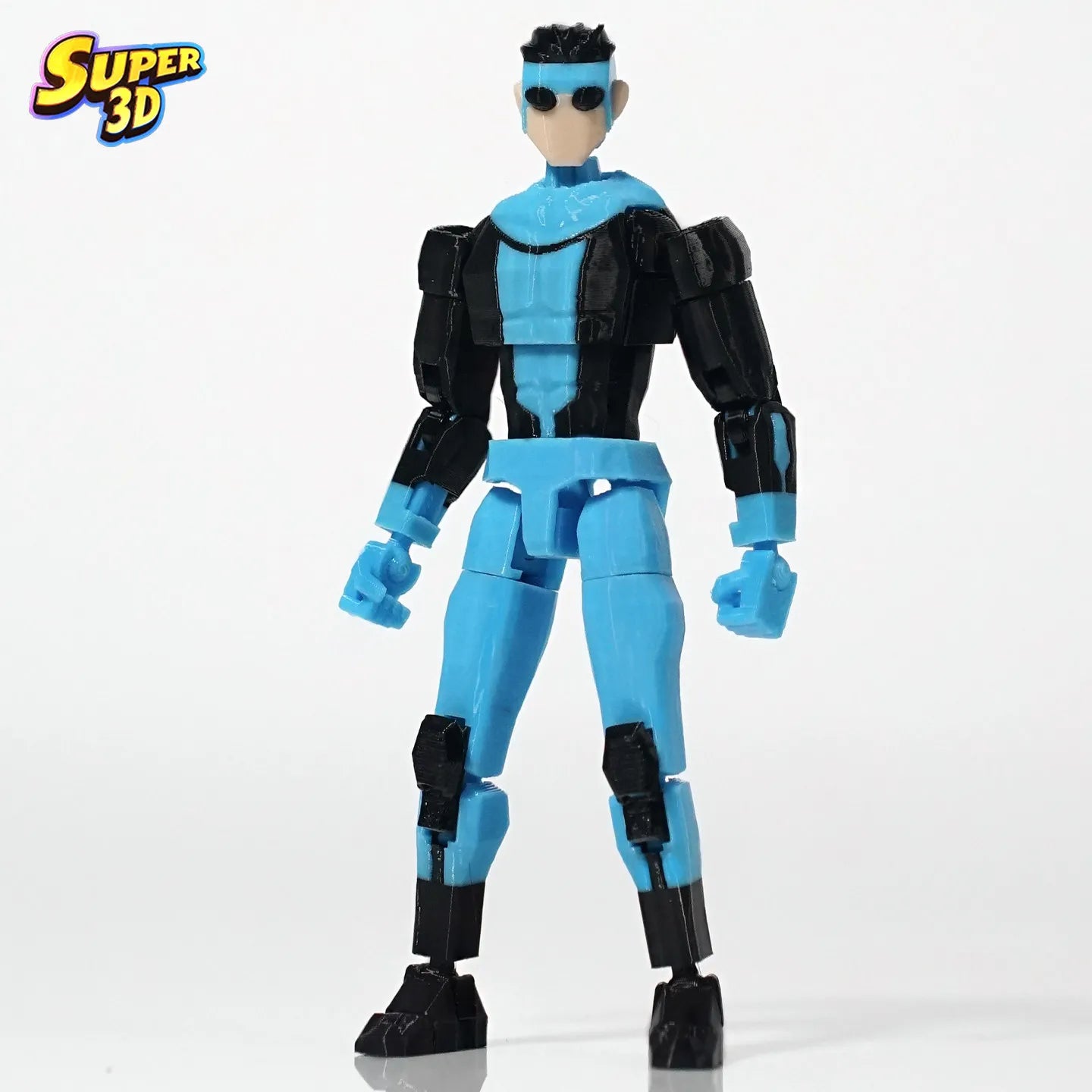 Super 3D 3D Printed Knee Pads Mark No Kneepads Invincible Invincible Boy Dummy13 T13 Multi-Jointed Shapeshift Action Figure Toys
