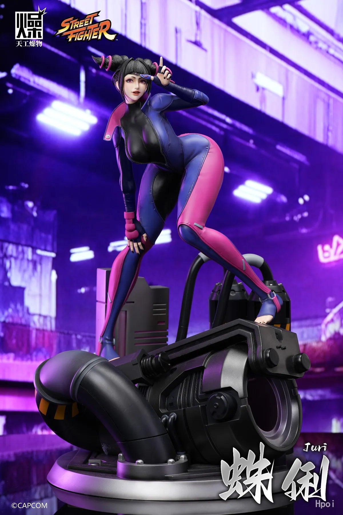 +In Stock Original Street Fighter JURI 1/4 Model Figure New Product
