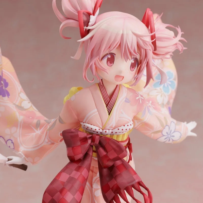 Genuine Puella Magi Madoka Magica Kimono Ver. Kaname Madoka 1/7 Figure F:Nex Magia Record Desktop Decoration Collect Model Gift