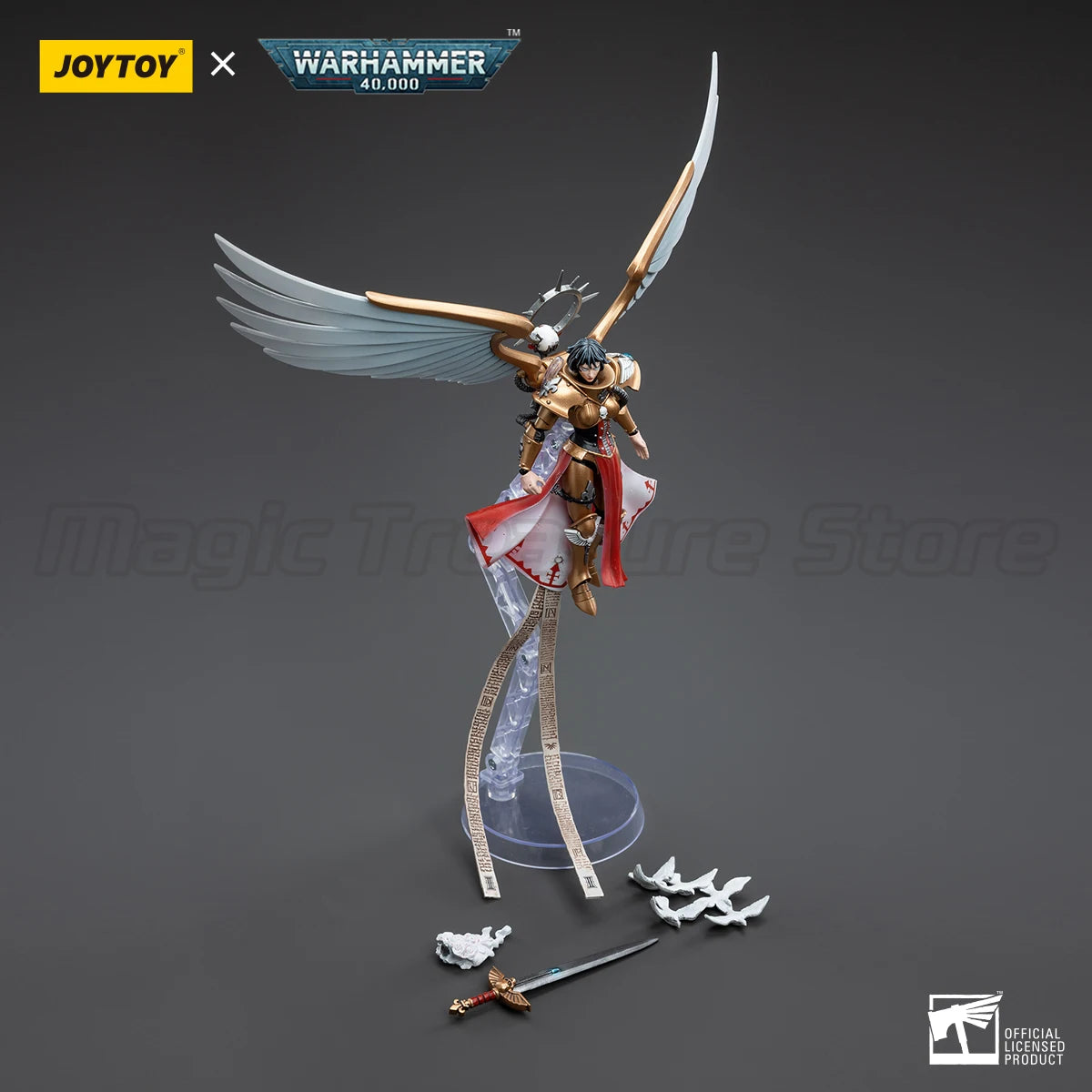 【MT】 JOYTOY 1/18 Action Figure Warhammer 40K Adepta Sororitas Celestine The Living Saint Model Toy Gift Collection