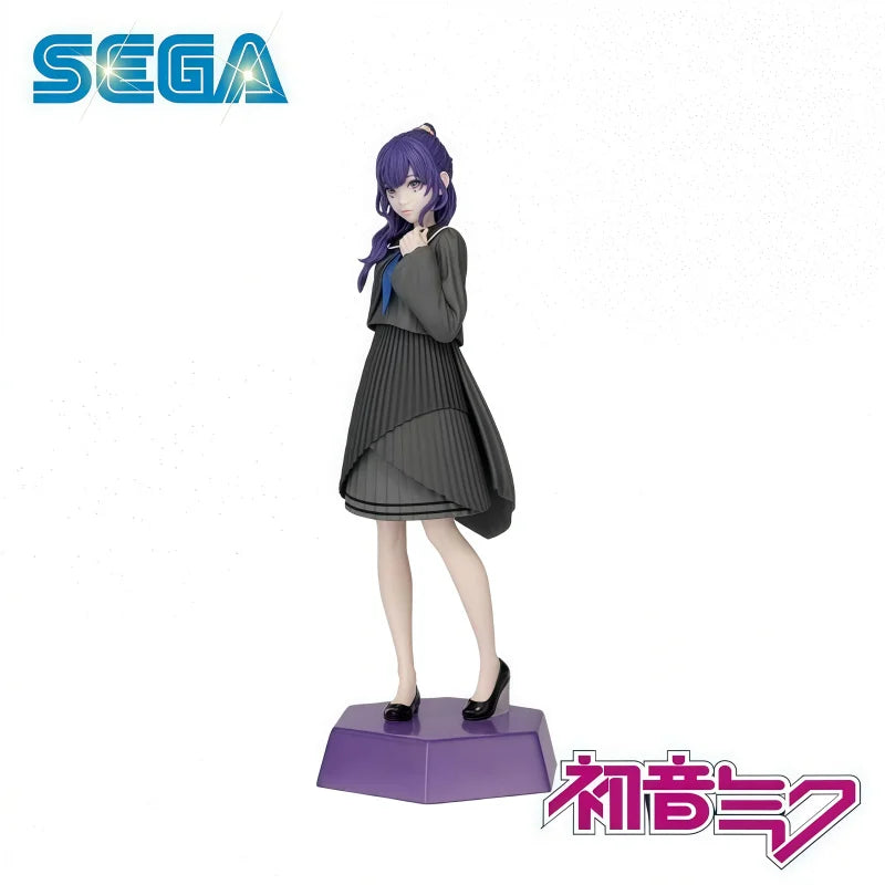 In Stock 100% Original SEGA Hatsune Miku Asahina Mafuyu Action Figure Model Doll Brand New Boexd Anime Characters Garage Toys